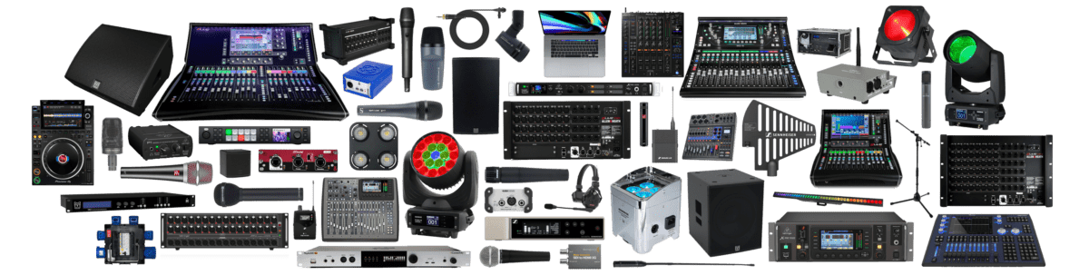 Moventra has a wide range of Hire Equipment available to hire. Includes Lighting, Audio and Visual equipment.