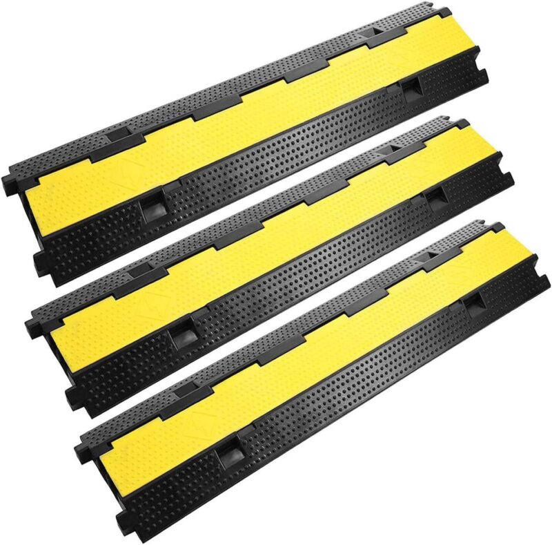 2 Channel Floor Cable Ramp Protector