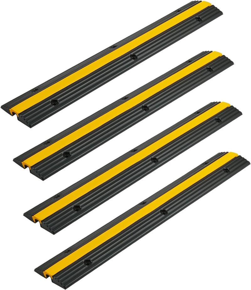 1 Channel Floor Cable Cover Ramp