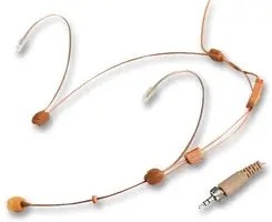 Headset mic Condenser Microphone with Telescopic Boom (beige)