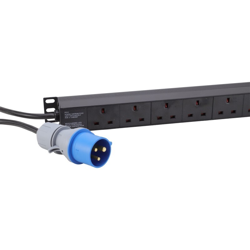 PDU 10 Way To 16A Commando Power Distribution Unit